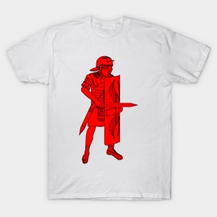 Red Imperial Roman Legionnaire T-Shirt